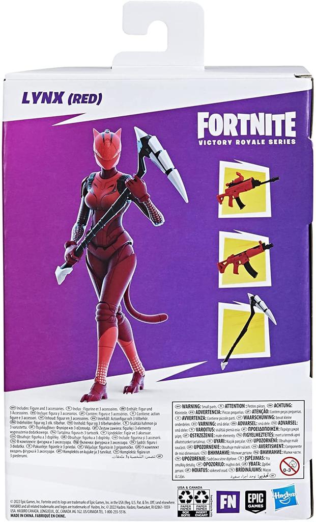 Fortnite Victory Royale Series 2 Lynx Action Figure (Red) 6-inch