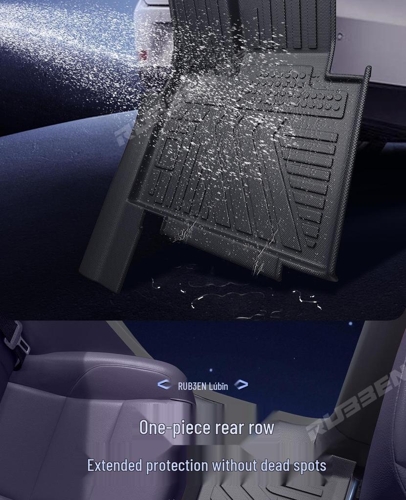 Lubbin TPE Floor Mats & Door Sill Protection for Leapmotor B01