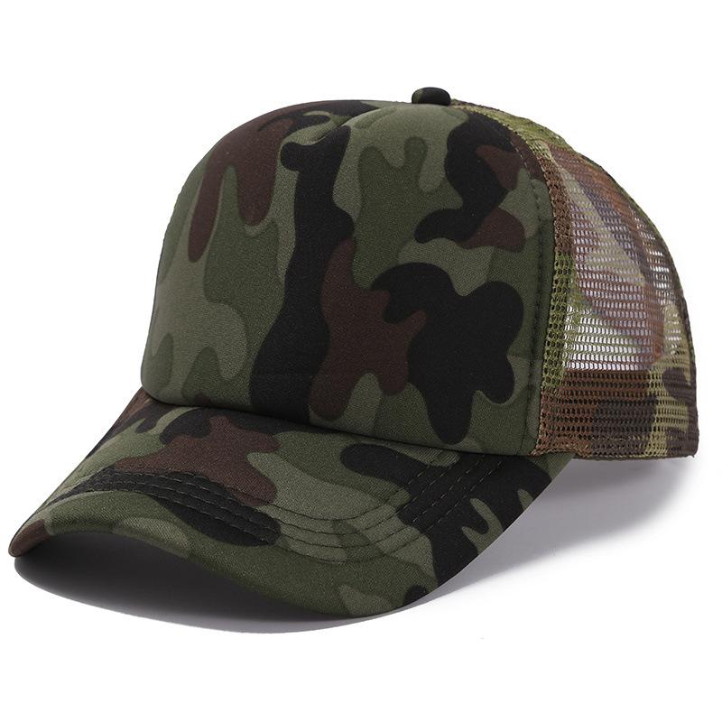 Hat Men's Spring Summer Korean Edition Trendy Men's Light Board Mesh Hat Fashion Baseball Hat Versatile Cap Truck Hat Solid Color Women