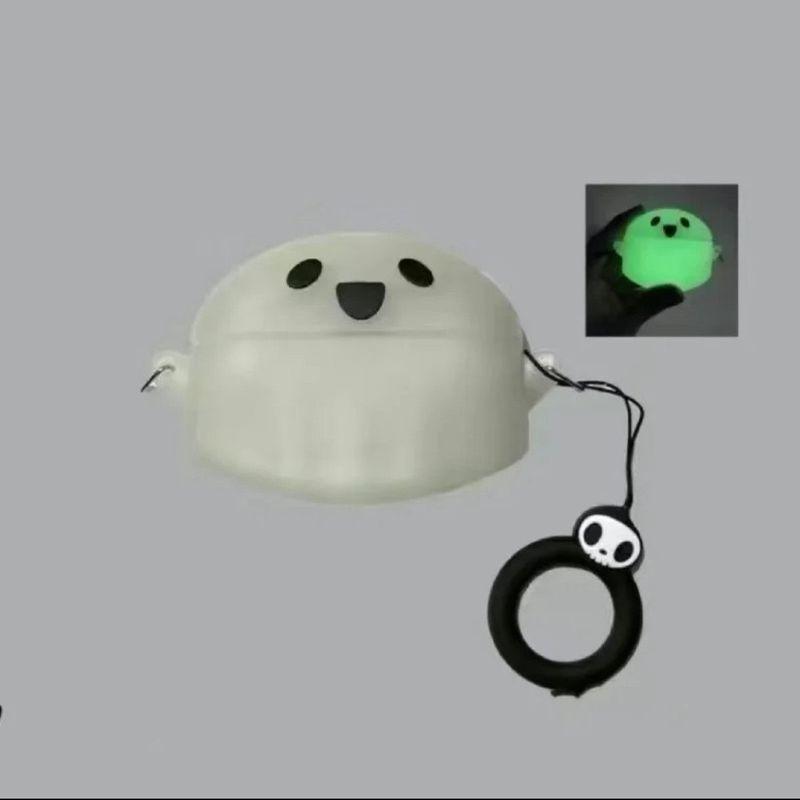 

M3s Bluetooth Наушники Чехол Новинка Нишевый Стиль Силиконовый Ударопрочный BASEUS M2s Рукава для Наушников Красивые Мужские и Женские M2spro Мягкий Чехол-Коробка Baseus M3s Luminous Ghost [Send Ring]]