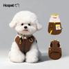 Winter Warm Dog Vest Small Breeds Fleece-Lined Cotton Puffer Bichon Corgi Teddy Indoor Outdoor Use