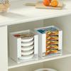 Kitchen Instant Noodle Storage Rack Korean Instant Lamian Noodles Storage Box Multifunctional Mask Organizer Kitchen Organizer