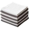 Waffle Pattern Multi-Purpose Cleaning Cloth for Kitchen, Bar, and Dishwashing - Thick Scouring Pad