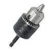Heavy Duty Hexagonal Shank Drill Chucks Adapter Converter for Electric Tool No Wrenches Need ABS Materials Fast Release