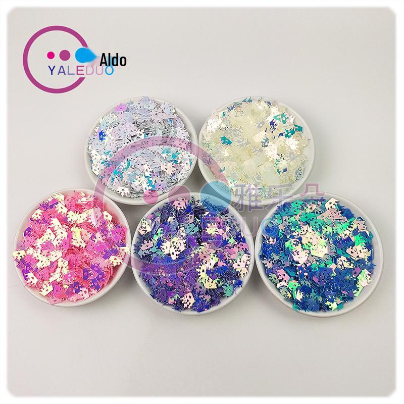 Yaleduo Crown PVC Sequin Carnival Costume Headwear Accessories