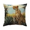 African Animals Cushions Pillowcase Polyester Cushion Cover Throw Pillow Pillowcover Home Car Sofa Decor