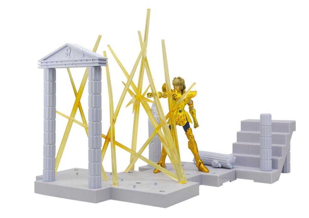 TAMASHII NATIONS Saint Seiya Flash of the Womb Leo Aiolia 100mm malovaná pohyblivá figurka DDPANORAMACE Lion's - - Přibl.. ABS a PVC
