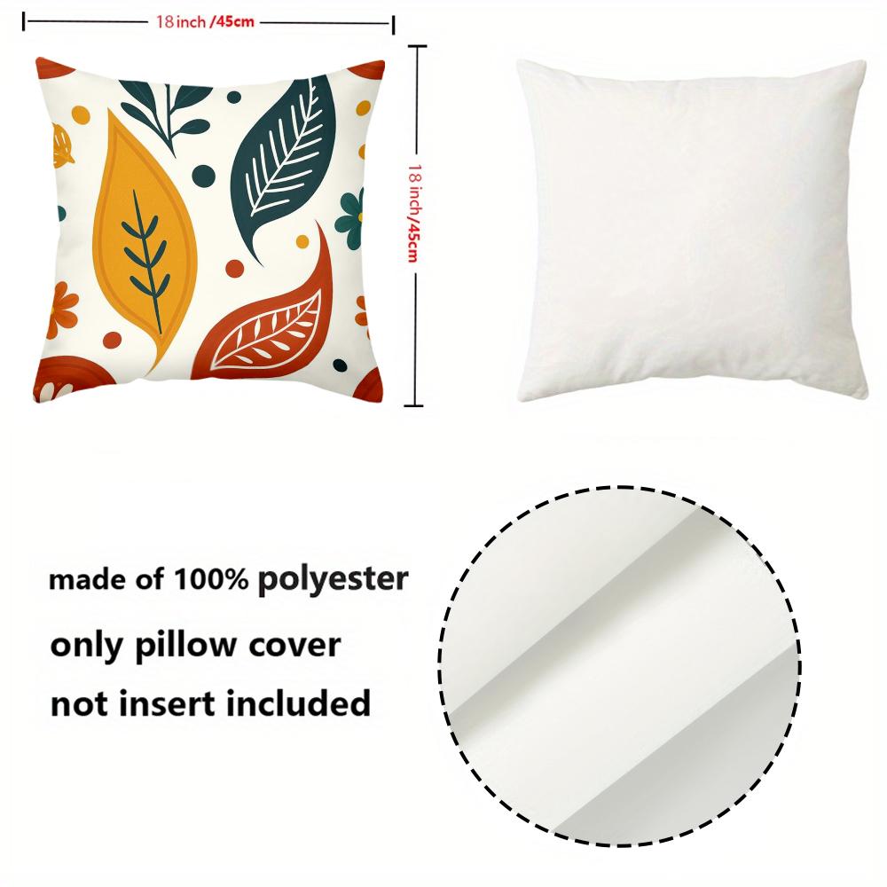 Colorful Floral and Paisley Patterned Decorative Pillows Polyester pillowcase, sofa decorative cushion cov Headboard Pillow