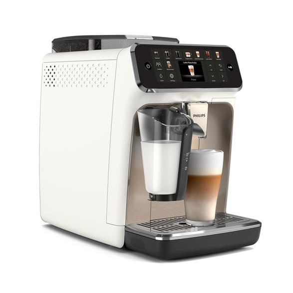 Philips ep5543/90 series 5500 lattego espresso machine white and silver