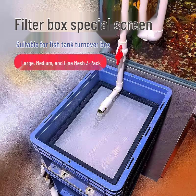 Aquarium Bodenfilter Trennwand zur Fischabfalltrennung