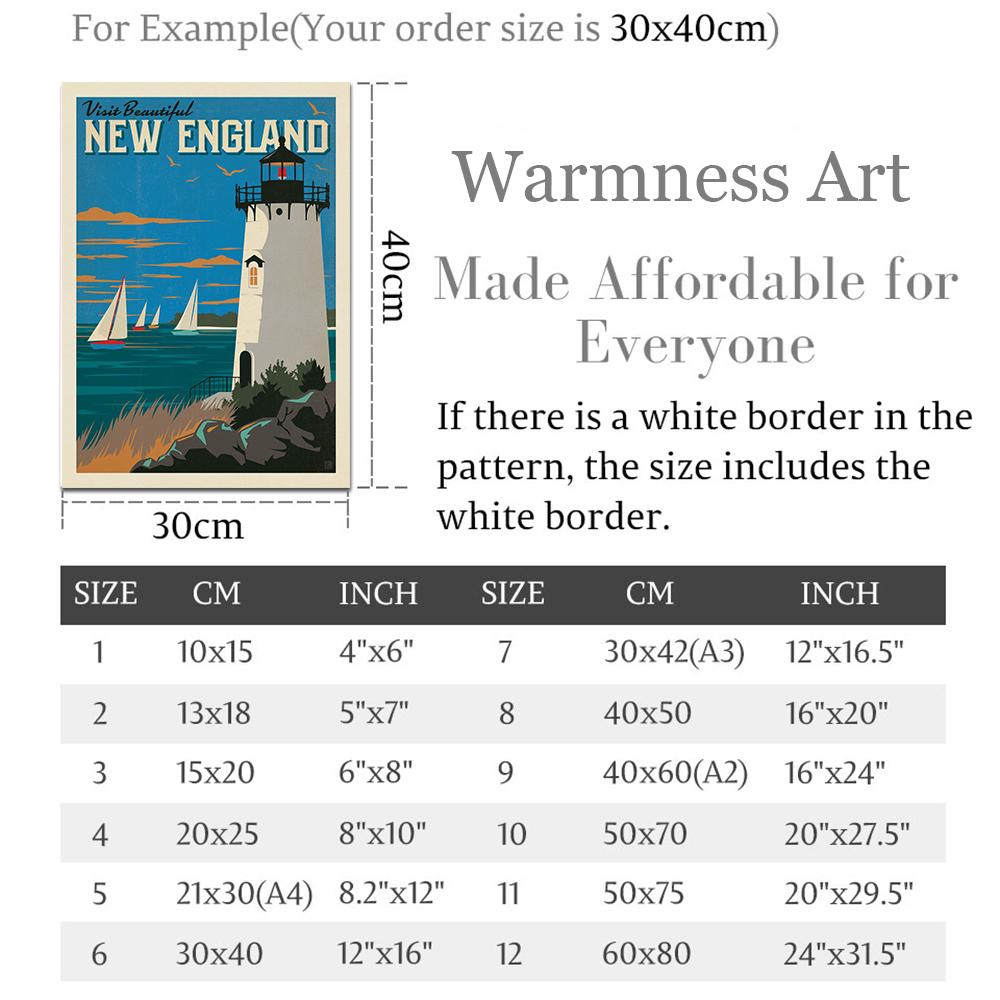 Lighthouse Sea Wave Landscape Canvas Posters Wall Art Print England Outer Banks Saint Simons Island Painting Pictures Home Decor