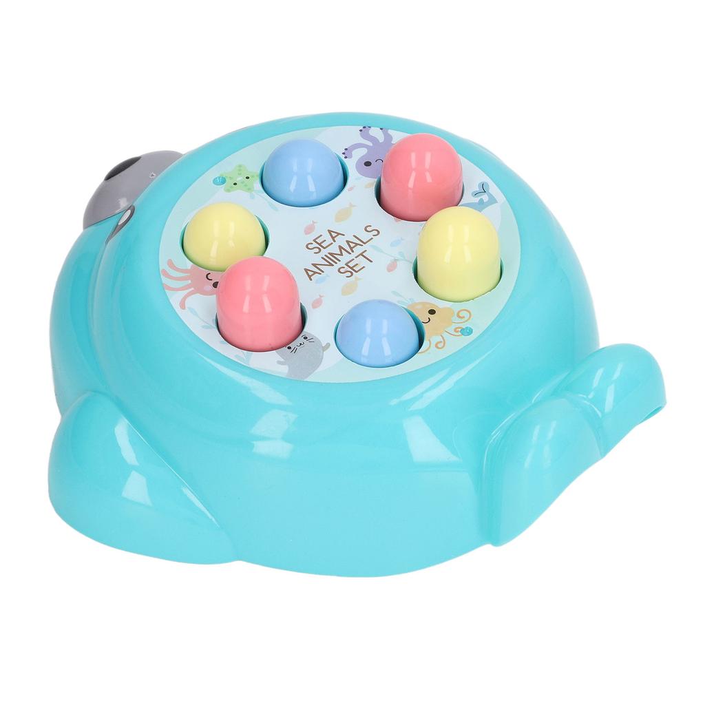 Whack Game Toy Early Educational Learning Seal Shape Colorful Safety Baby Hammer Toy for Infant