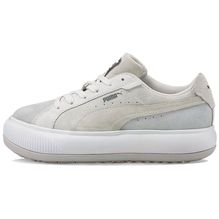 Puma Suede Mayu Raw Low-Top Sneakers Women Sneakers Gray 383114-03