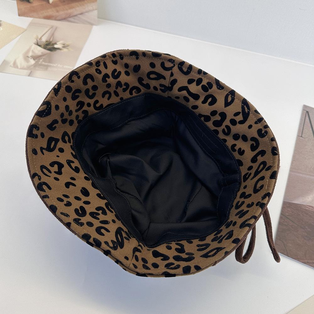 Suede Fisherman Hat New Women's Autumn and Winter Versatile Casual Plain Basin Hat Big Head Circumference Temperament Face Covering Bucket Hat