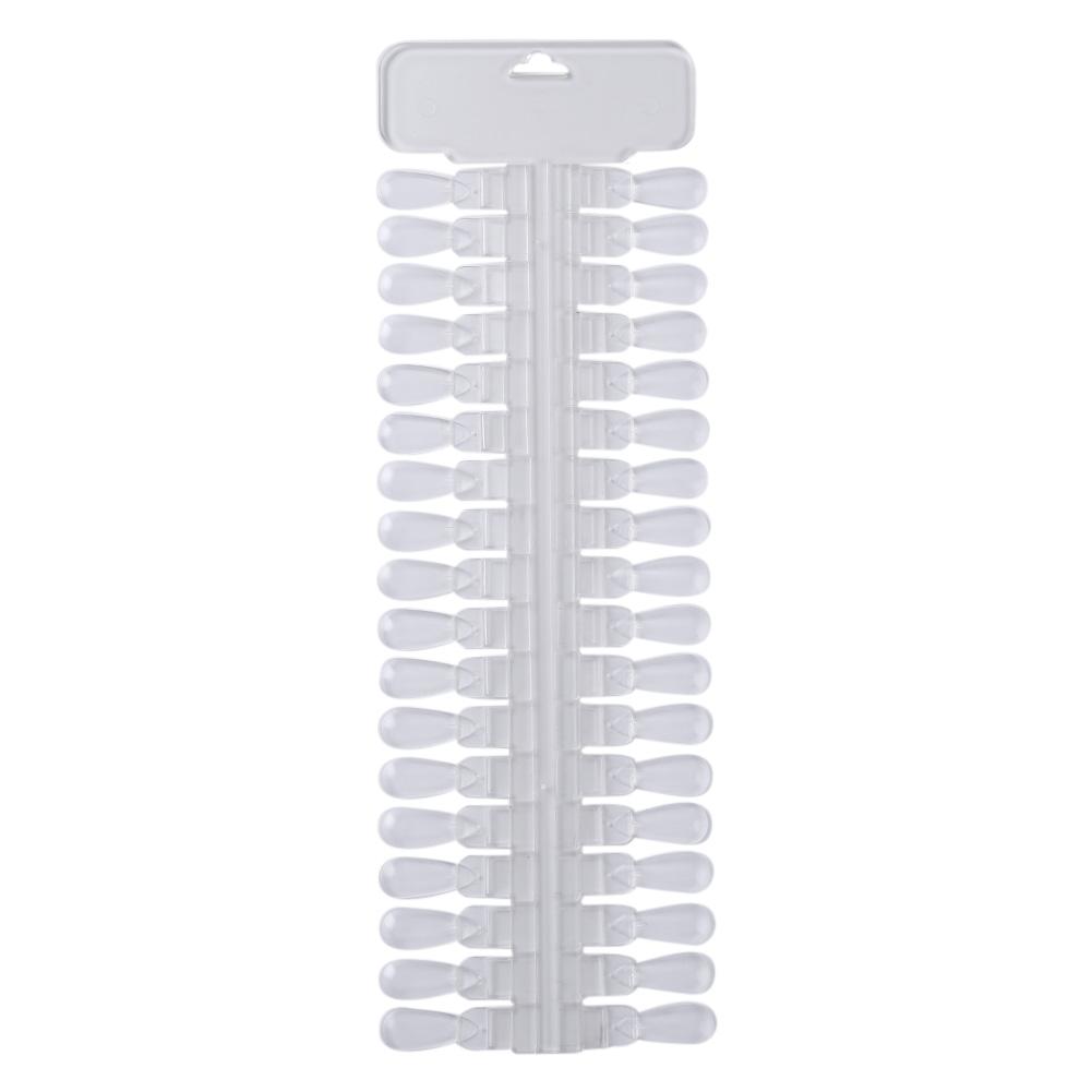 36pcs Removable Nail Art Display Board Rack Detachable False Nail Tips Color Card DIY Manicure Practice Tools