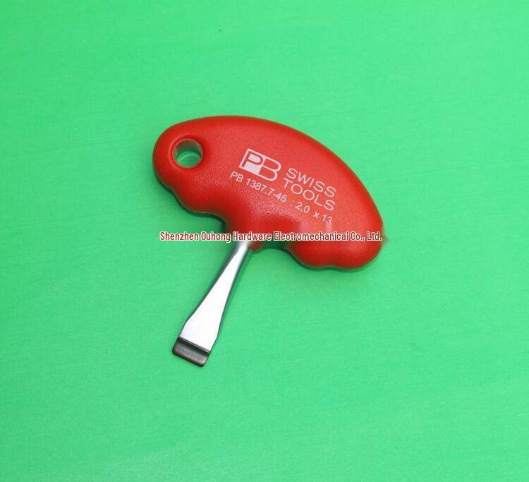 Swiss PB 1387 Gimbal T-Handle Flat-Head Screwdriver for Film Industry PB 1387