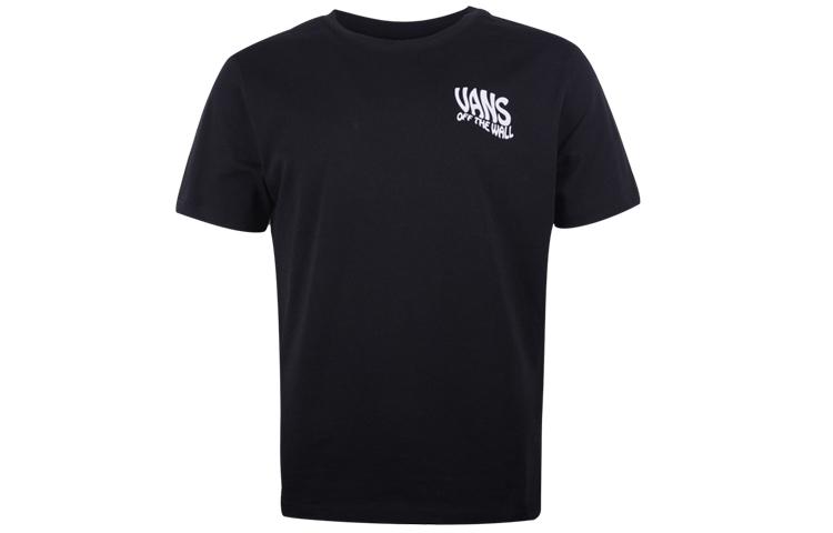 Vans T Shirts Men s Crew Neck Moderate Straight Fit VN0A48B3BLK S