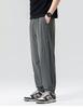 Free Stretch Ice Silk Summer Cool Casual Pants for Men, Loose and Ankle Tied Sports Pants, Sanitary Pants