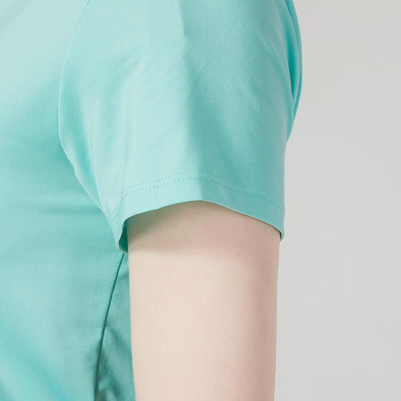 New Nike Set In Sleeve T Shirt Women's Light Blue DD0627-349