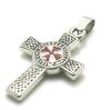 Punk Men's Latest Cross Knight Templar Classic Pendant Necklace Men's Amulet Jewelry