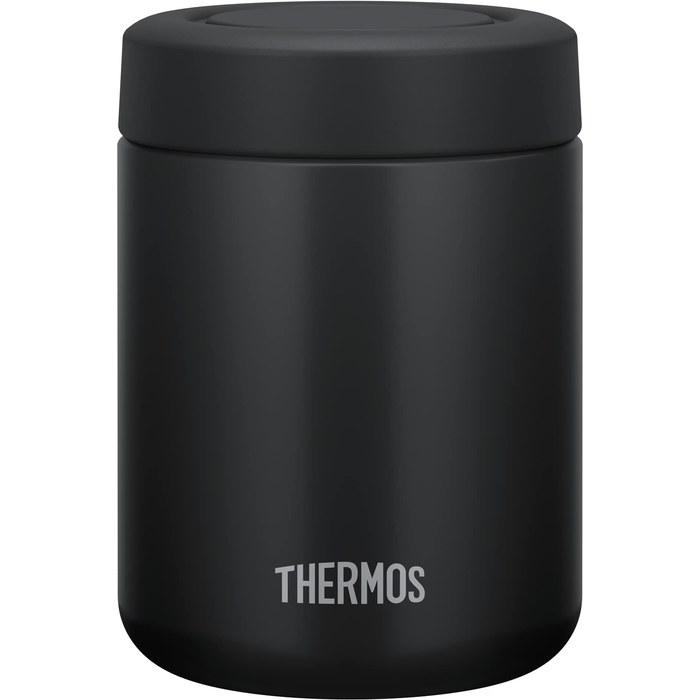 Thermos Vacuum Insulated Soup Jar 500ml Black Standard Model JBR-501 BK