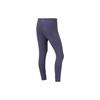 Li Ning Training Series Solid Color Breathable Stretch Fitness Pants Women Pants Blue AULR182-2