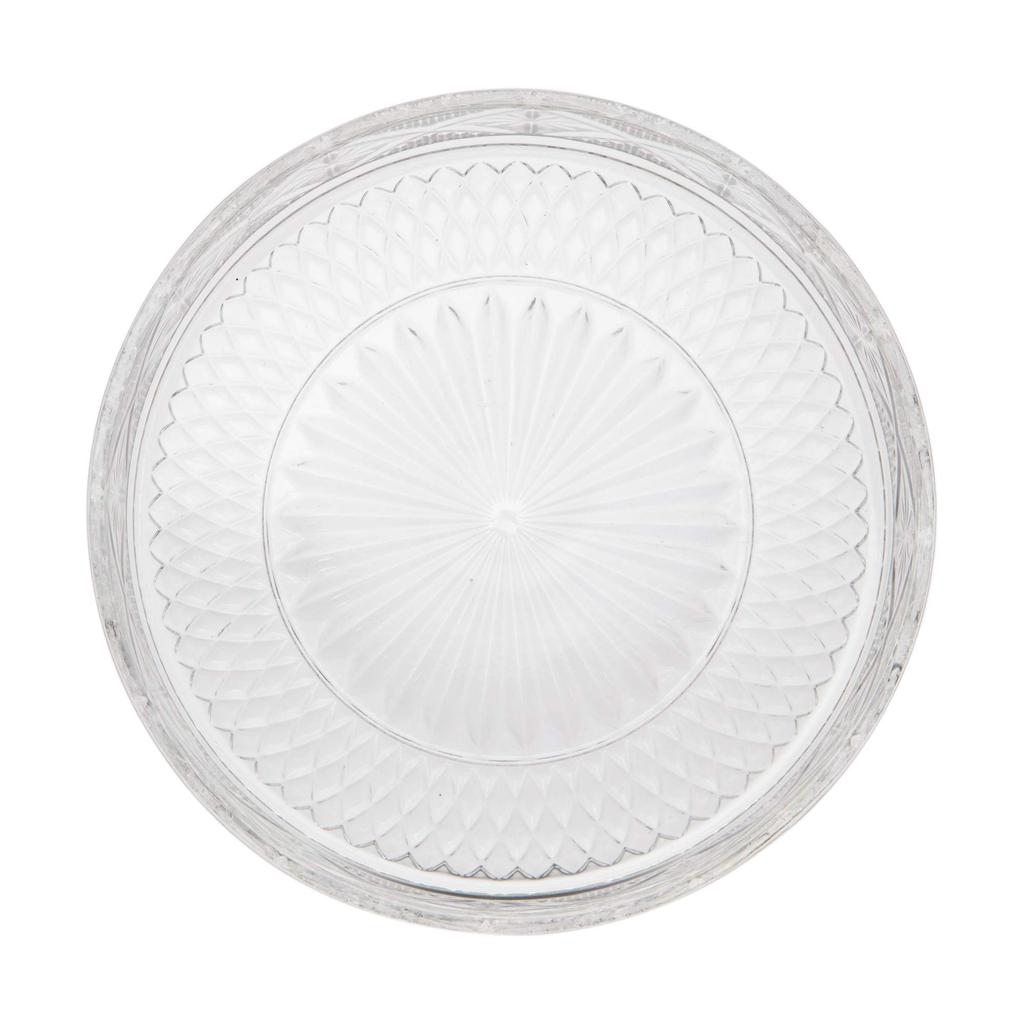 Aoyama Glassware, Glass Bowl/Stackable Box, 21cm, Vulcan AMG-CA-P500