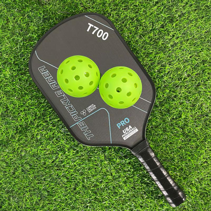 LEATOU Carbon Fiber Pickleball Paddles 16MM Carbon Fiber T700 Pickleball Paddle with 2PC Pickle Ball USAPA Approved