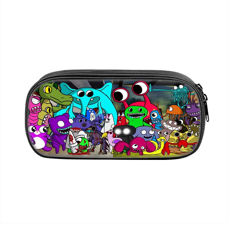 Garten Of Banban Pencil Case Nylon Storage Bag For Students And Kids