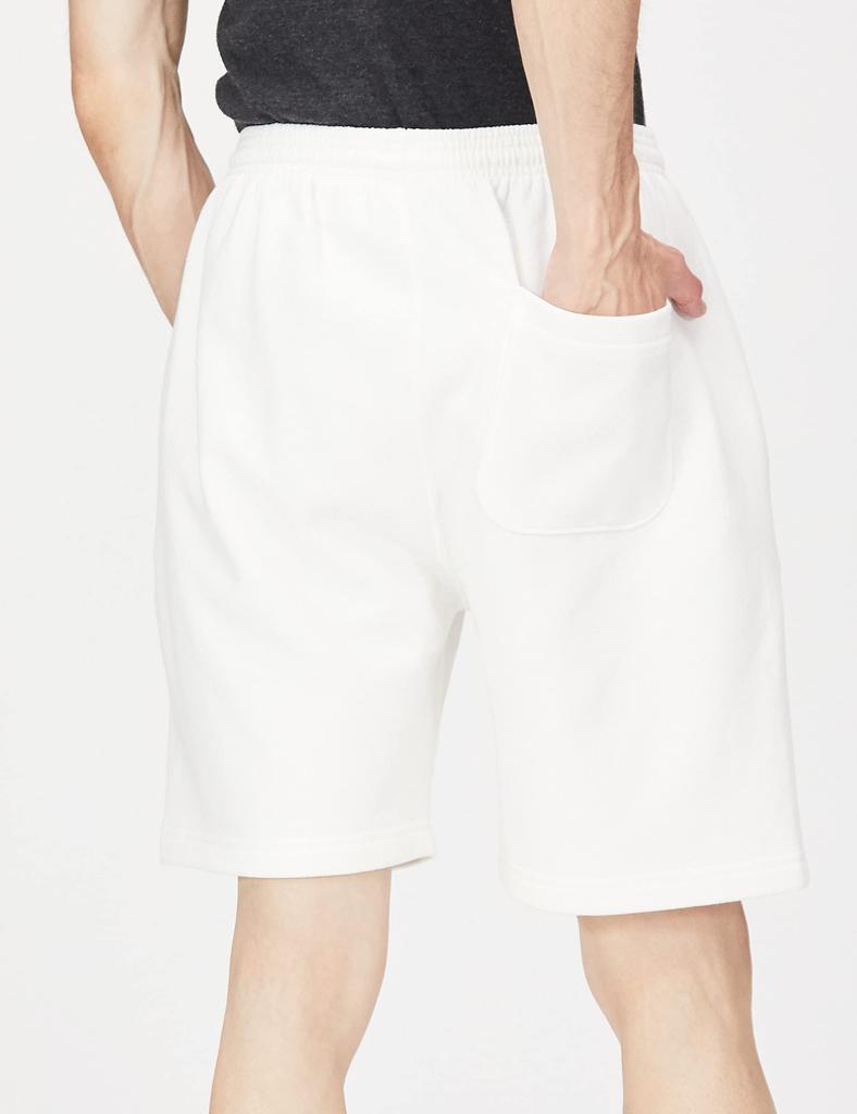 Champion 9oz Sweat and Made in Size XL Men's Shorts, Fleece-Lined, Loungewear, Loungewear, One-Mile Wear, USA, C5-R501, White,
