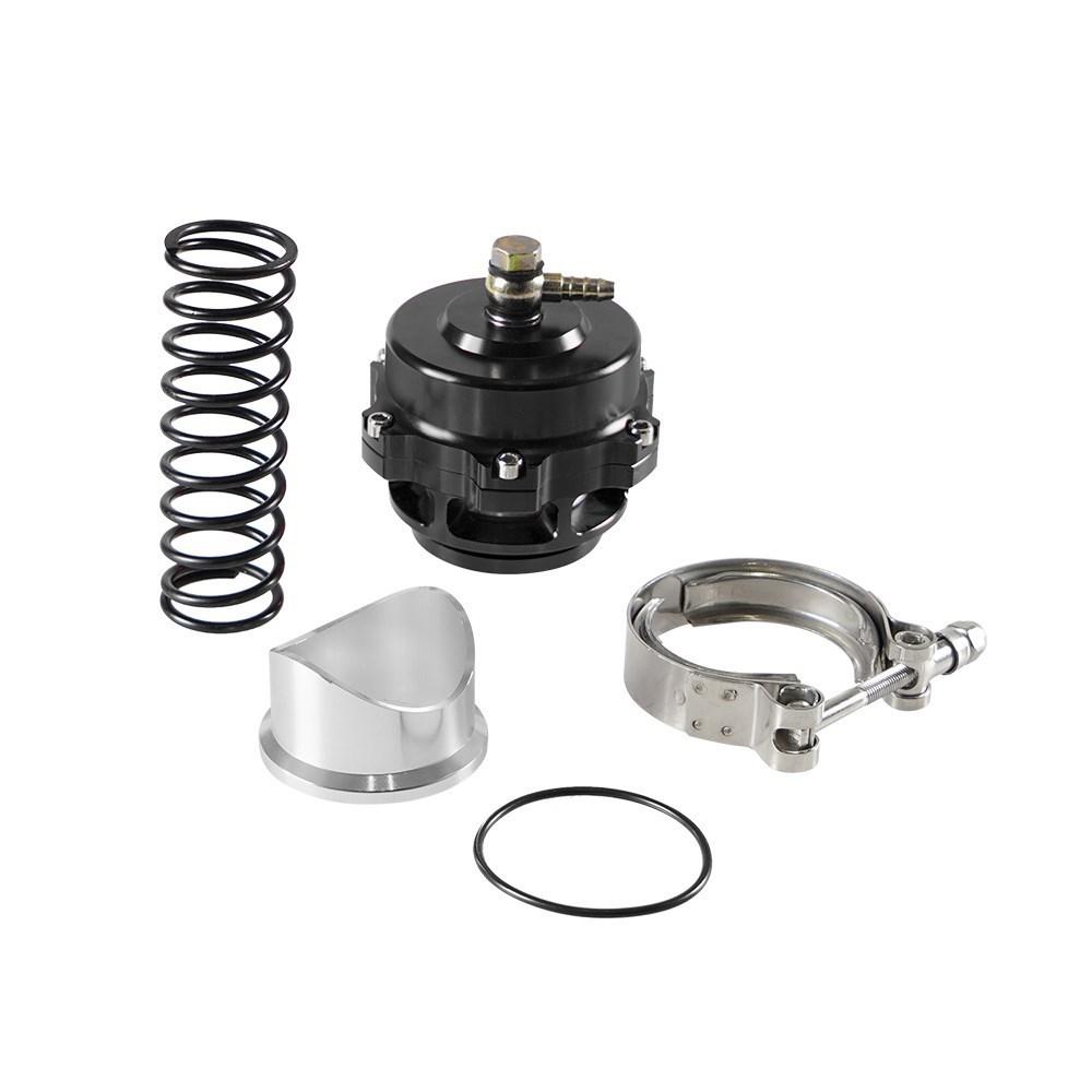 High Quality Universal Turbo Blow Off Valve 50mm V-Band With Weld On Aluminum Flange Turbocharge Pipe