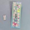 Gukka Korean Cute Rabbit & Four-Leaf Clover Glitter Stickers - Pudding & Rainbow DIY Stanning Set