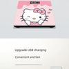 Electronic Scale, Household Weight Scale, Cartoon Cute, Accurate, Smart, Bluetooth Rechargeable Body Fat Scale, Girls' Fat Loss Health Scale