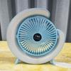 New Mini USB-Charging Moon Fan: Silent Desktop Circulation for Home or Dormitory