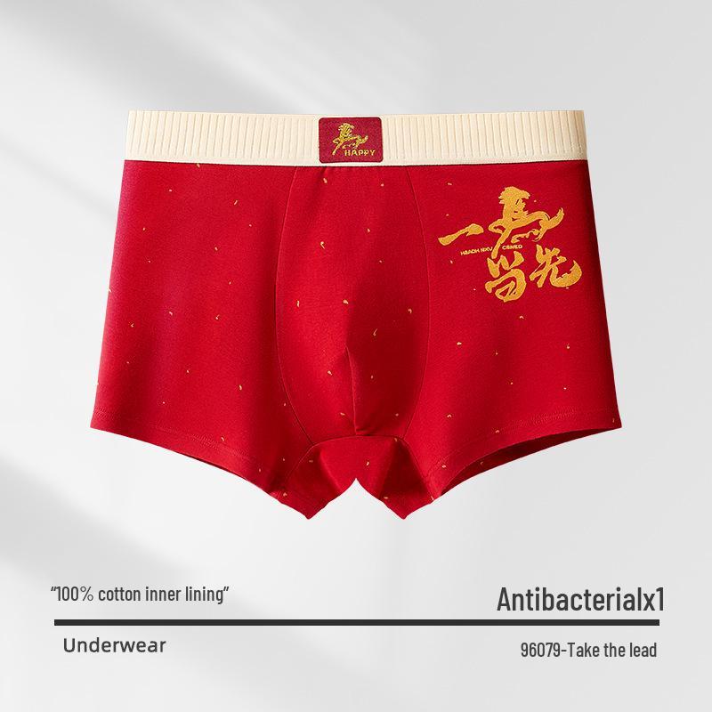 Boys' Full Cotton Underwear (Ages 15-18) - Pure Cotton Crotch for Autumn/Winter