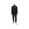 Emporio Armani EA7 SS23 Letter Number Logo Crew Neck Pullover Casual Sweatshirt Men sweatshirt Black 3RPM26-PJ05Z-1200