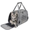 Foldable Pet Handbag, Breathable Outdoor Travel Carrier, Portable Lightweight Cat Dog Shoulder Bag for Daily Outing