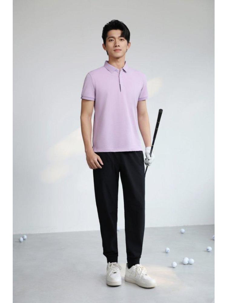 Tricou Culoare Solidă Vară Bărbați și Femei Guler Mânecă Scurtă YG-188