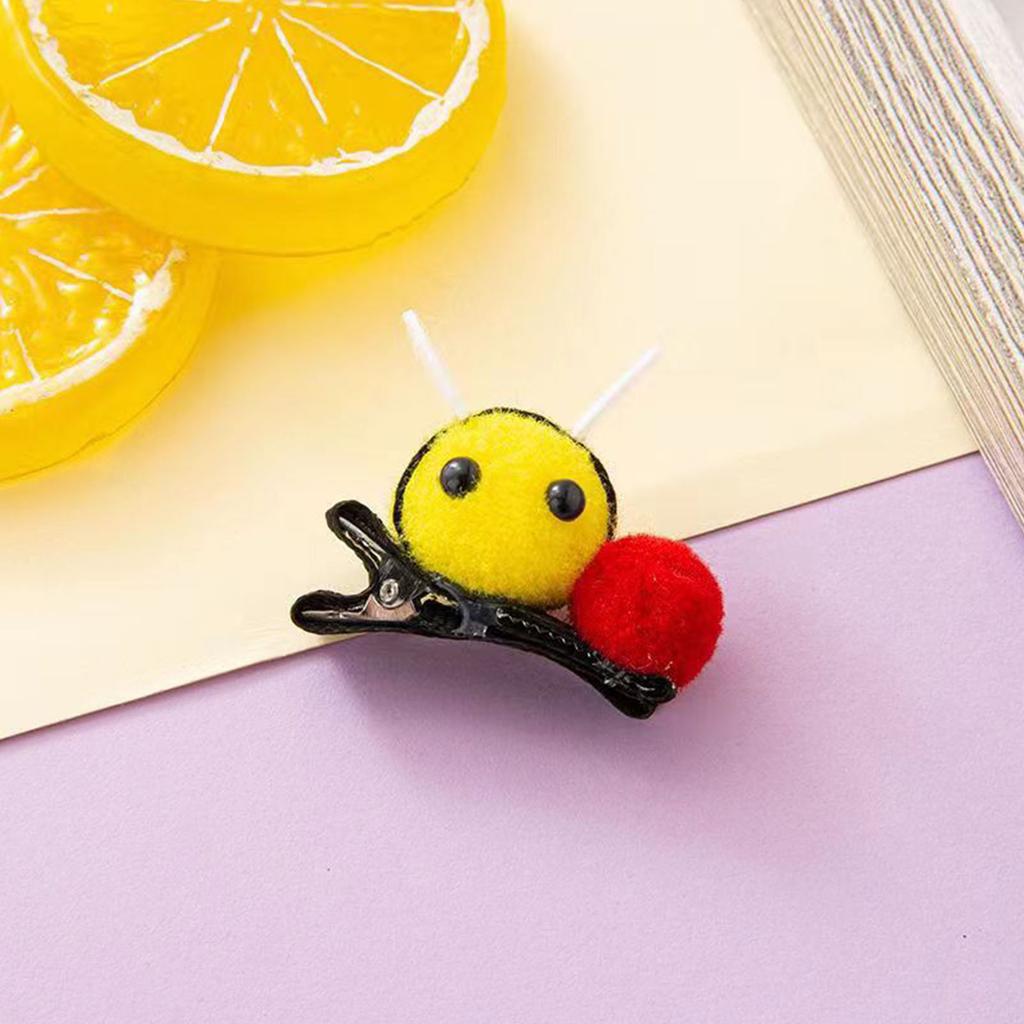 Girls Hair Clip Bees Women Kid Hairgrips Adorkable Headdress Barrettes Bees Shape Sweet 2000s Girls Hairpins