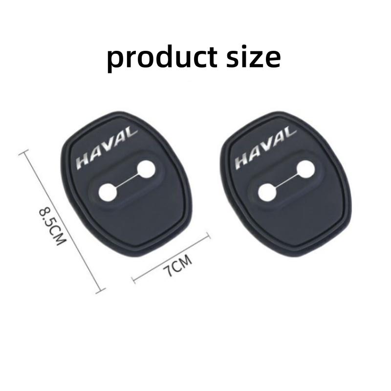 4pcs Car Door Closing Sound Deadener Damper Antirust Protective Covers for Haval H6 H9 H2 M6 Cool Dog Plus Jolion F7X H6-Coupe