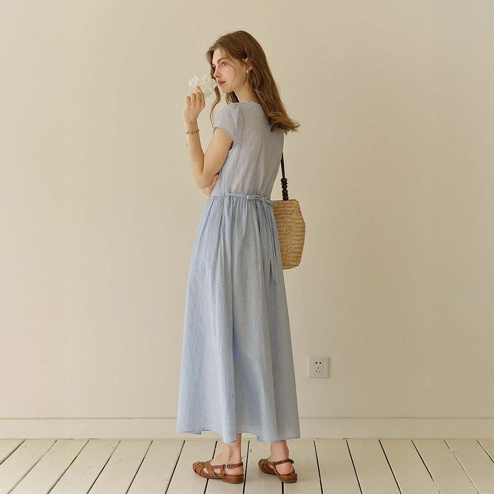 Simpeulleteulo Sr_Lace A-Line Long Dress
