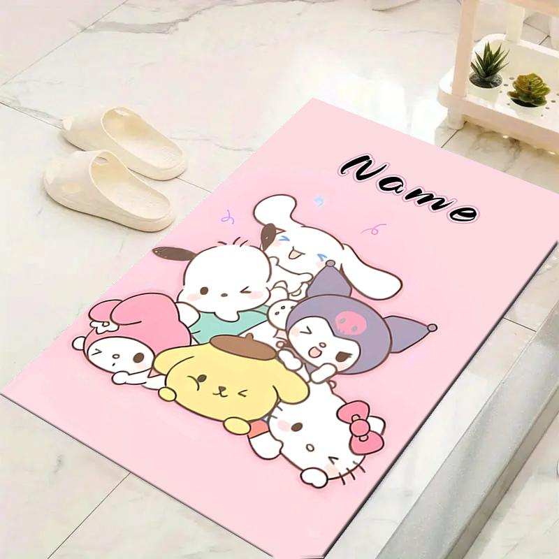 Custom 1Pc Kawaii Friends Forever Rug Office Carpet Indoor Outdoor Entrance Doormat Nonslip Soft And Comfortable Living Room D2915283