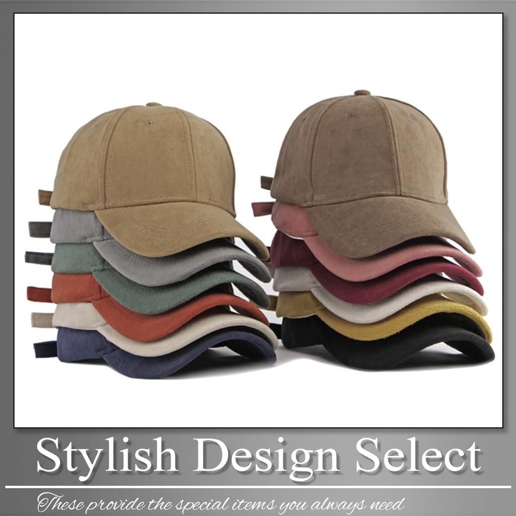Buzz Selection Cap Casual Solid Color Outdoor Fashion Accessories Unisex CAP759 Brown