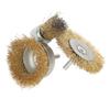 3Pcs Electric Drill Wire Brush Stainless Steel Cordless Electric Grinder Wire Pen Brush for 4500RPM