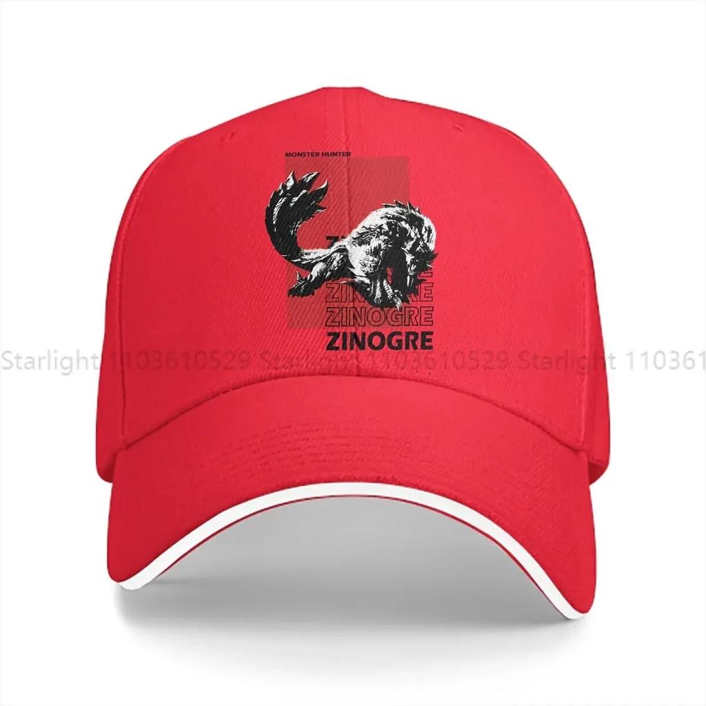 Black And White Zinogre Baseball Cap Men Hats Women Visor Protection Snapback World Hunter Caps