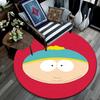 Eric Cartman Pattern Round rug,Carpet Rug for Living Room Bedroom Playroom ,Non-slip Floor Mat,Holiday Gifts and Birthday Gifts.