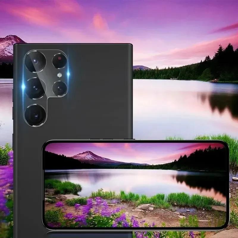 1-3pcs HD Camera Protector for Samsung Galaxy S26Ultra Edge Pro S25Plus S24 S23 Anti-scratch Full Cover Lens Tempered Glass Film