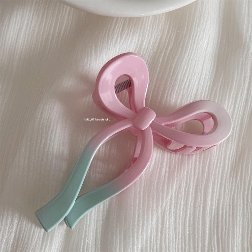 Large Gradient Hair Claws 10-13cm Maillard Colorful Shark Hair Clip For Women Girls Daily Dopamine Sweety Hair Accessories