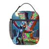Christmas Horror Night Oxford Cloth Children's Lunch Bag Boy Girl Alphabet Cartoon Portable Insulation Handbag