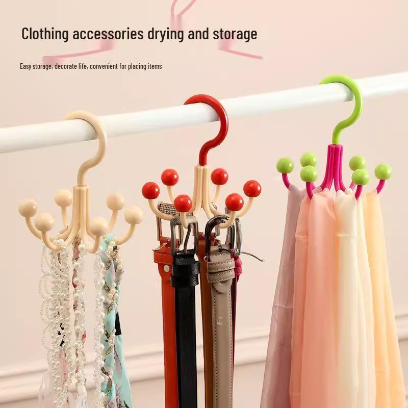 Newcomer 0.01 - Dopamin Drehbarer Sechs-Krallen-Haken für vielseitige Aufhänger-Nutzung